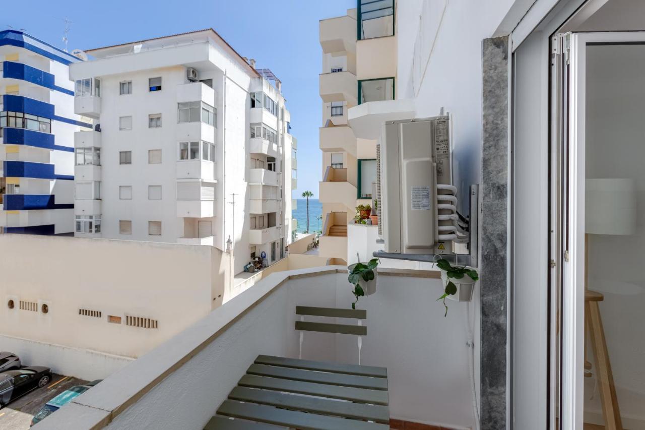 T2 Rosa Dos Ventos, A/C & Terrace - Casas & Papeis Armacao de Pera Exterior foto